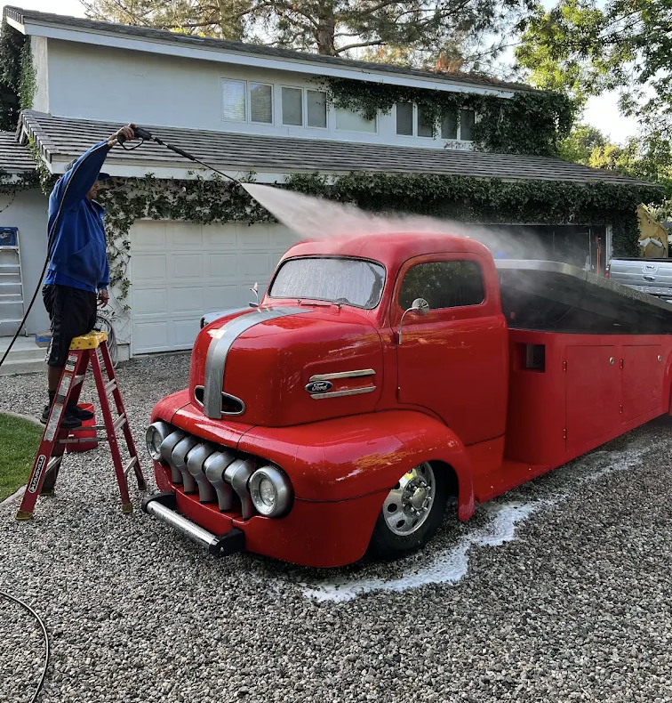 pristine auto care detailing a classic car